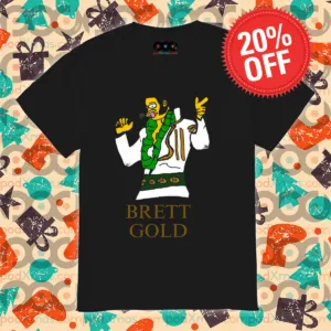 The Simpsons Elvis Presley Brett Gold 2024 Shirt