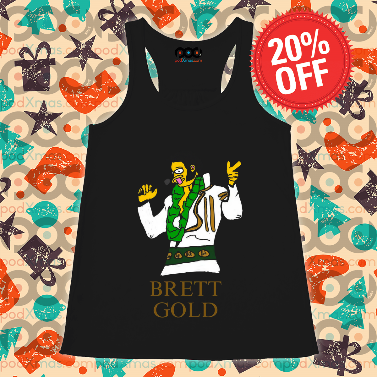 The Simpsons Elvis Presley Brett Gold 2024 Shirt