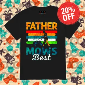 Weeding Father Mows Best Vintage 2024 Shirt