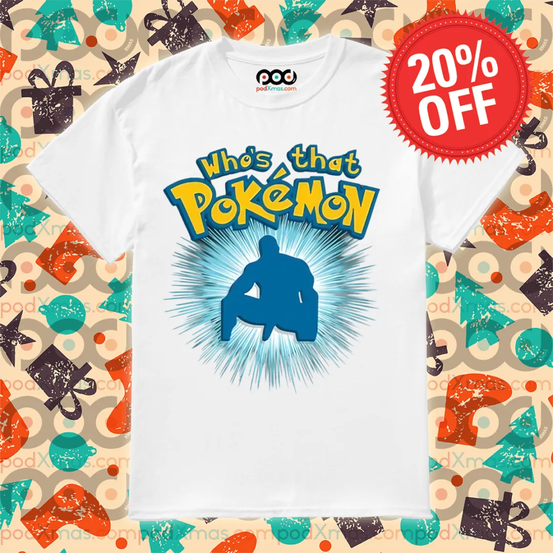 Barry Wood Who's That Pokemon 2024 Shirt