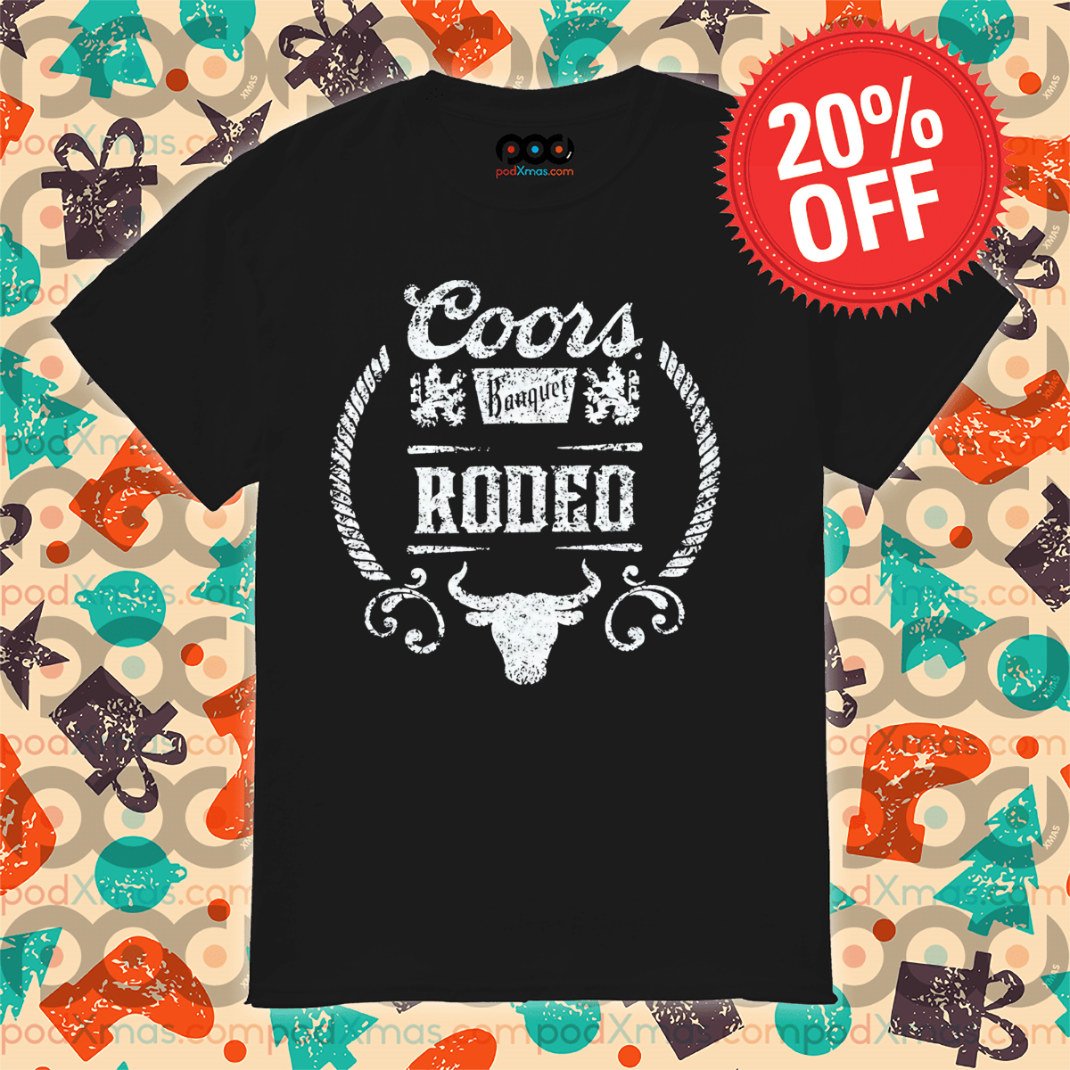 Coors Banquet Rodeo Vintage Shirt