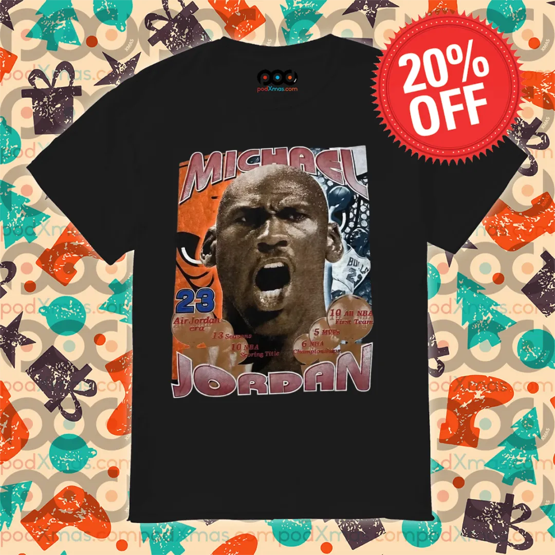 Michael Jordan 23 Legend Chicago Bulls 2024 Shirt