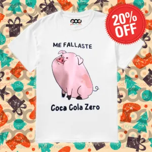 Pig Me Fallaste Coca Cola Zero 2024 Shirt
