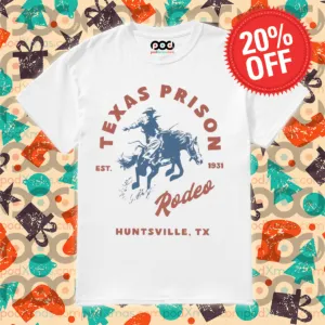 Texas Prison Est 1931 Rodeo Huntsille Vintage Shirt