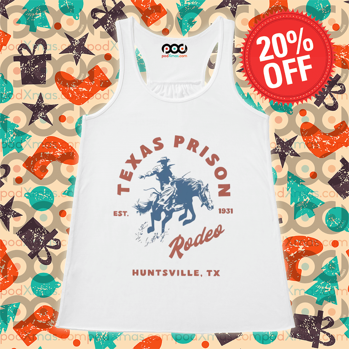 Texas Prison Est 1931 Rodeo Huntsille Vintage Shirt