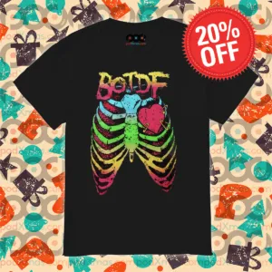 Chest Skeleton BOTDF Colorful Vintage Shirt