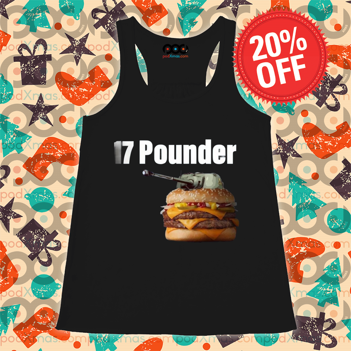 Hambuger Tank 17 Pounder 2024 Shirt