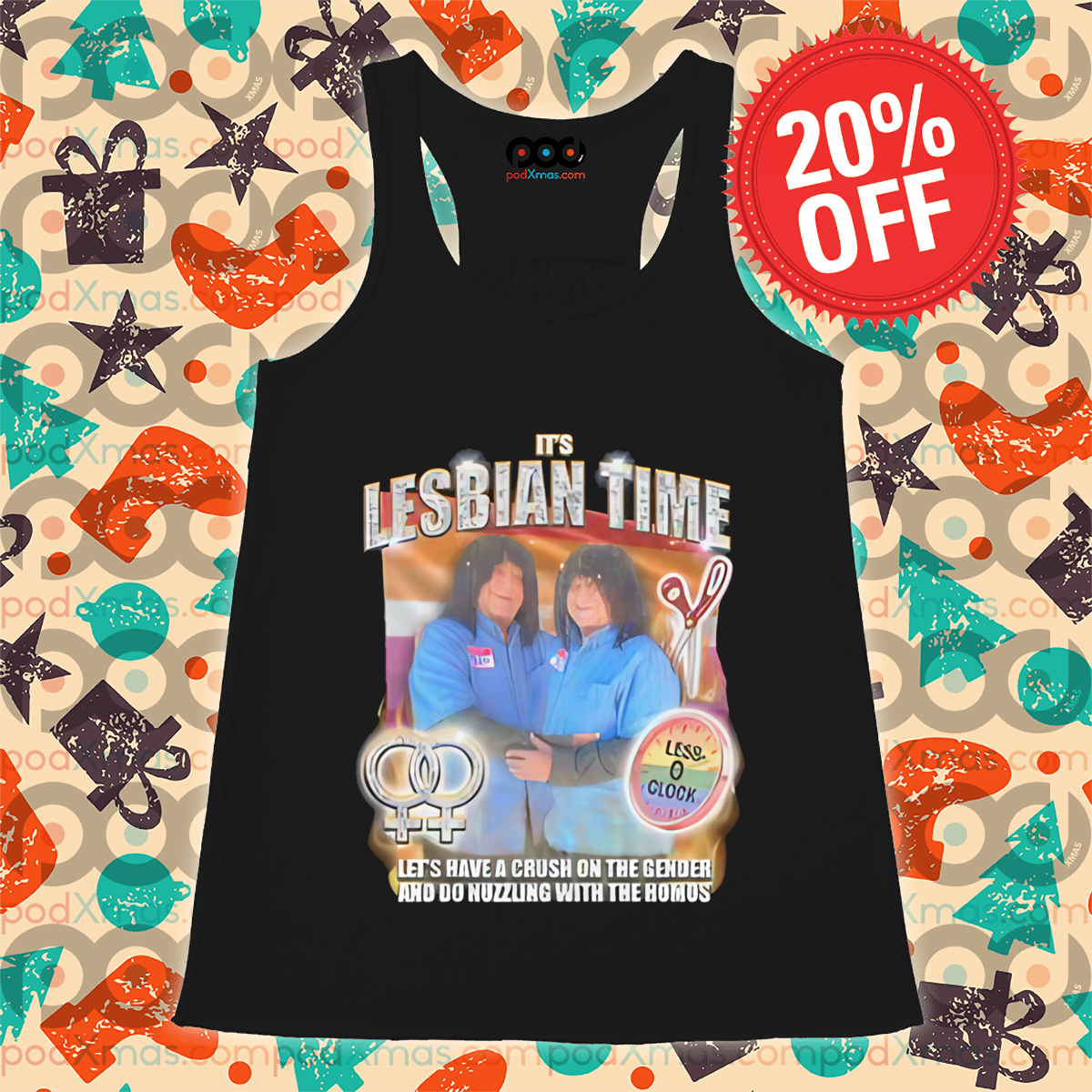 It's Lesbian Time Let's Have A Crush On The Gender 2024 Shirt