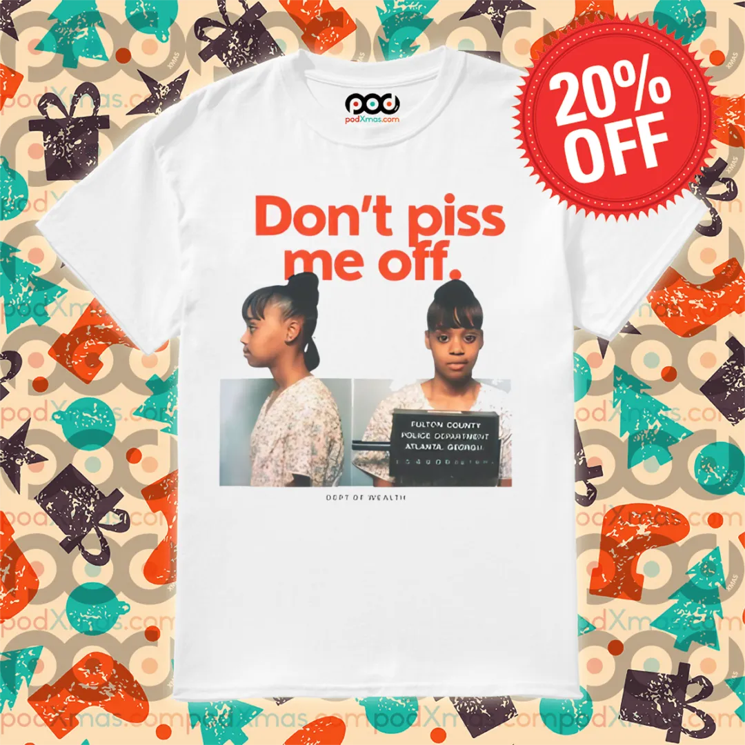 Lisa Lopes Mugshot Don't Piss Me Off 2024 Shirt