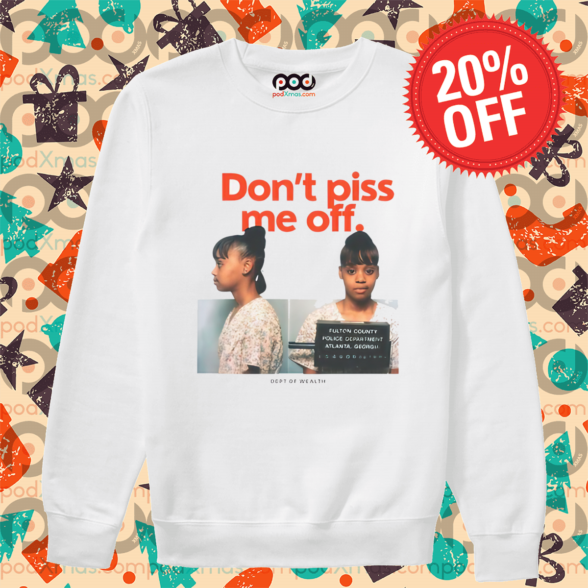 Lisa Lopes Mugshot Don't Piss Me Off 2024 Shirt