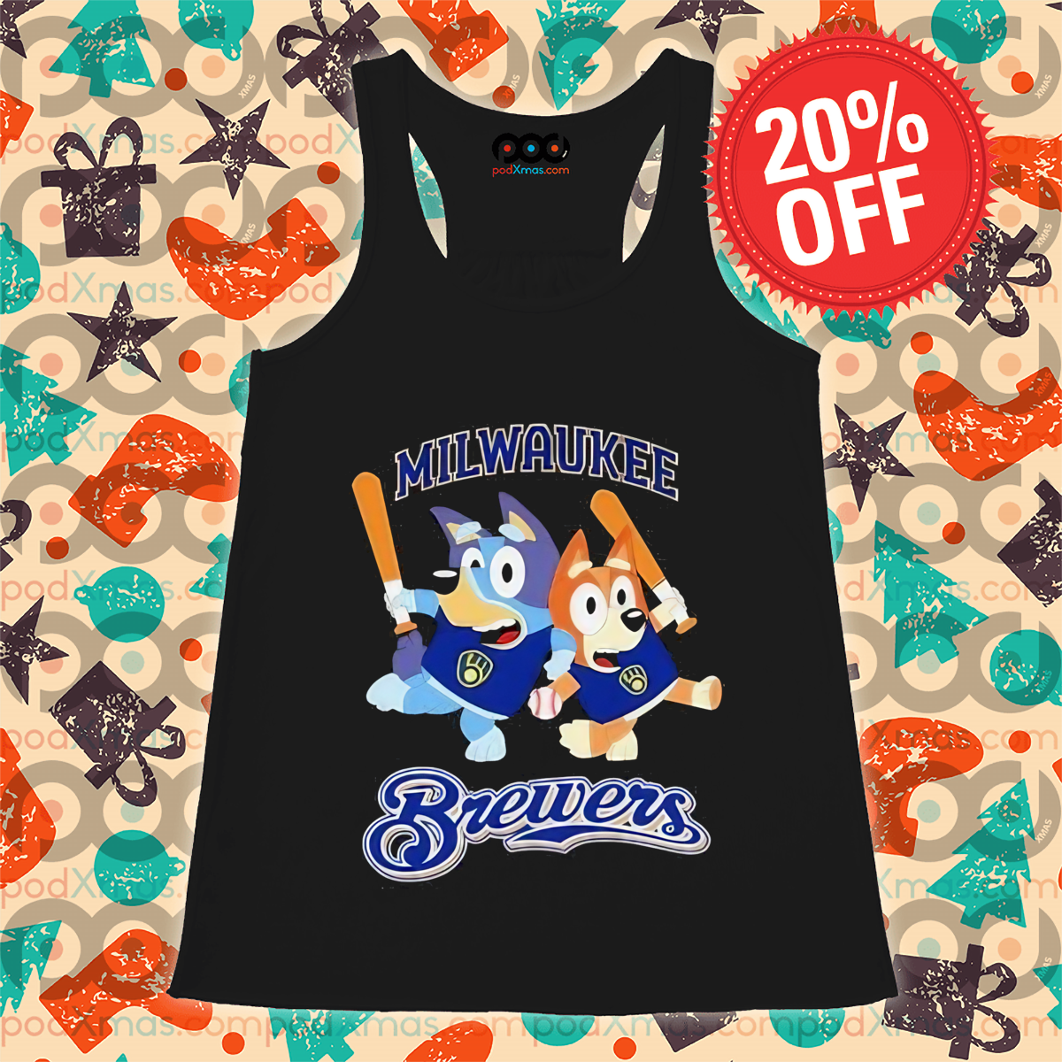 Bluey Milwaukee Brewers 2024 Shirt Bluey Milwaukee Brewers 2024 Shirt