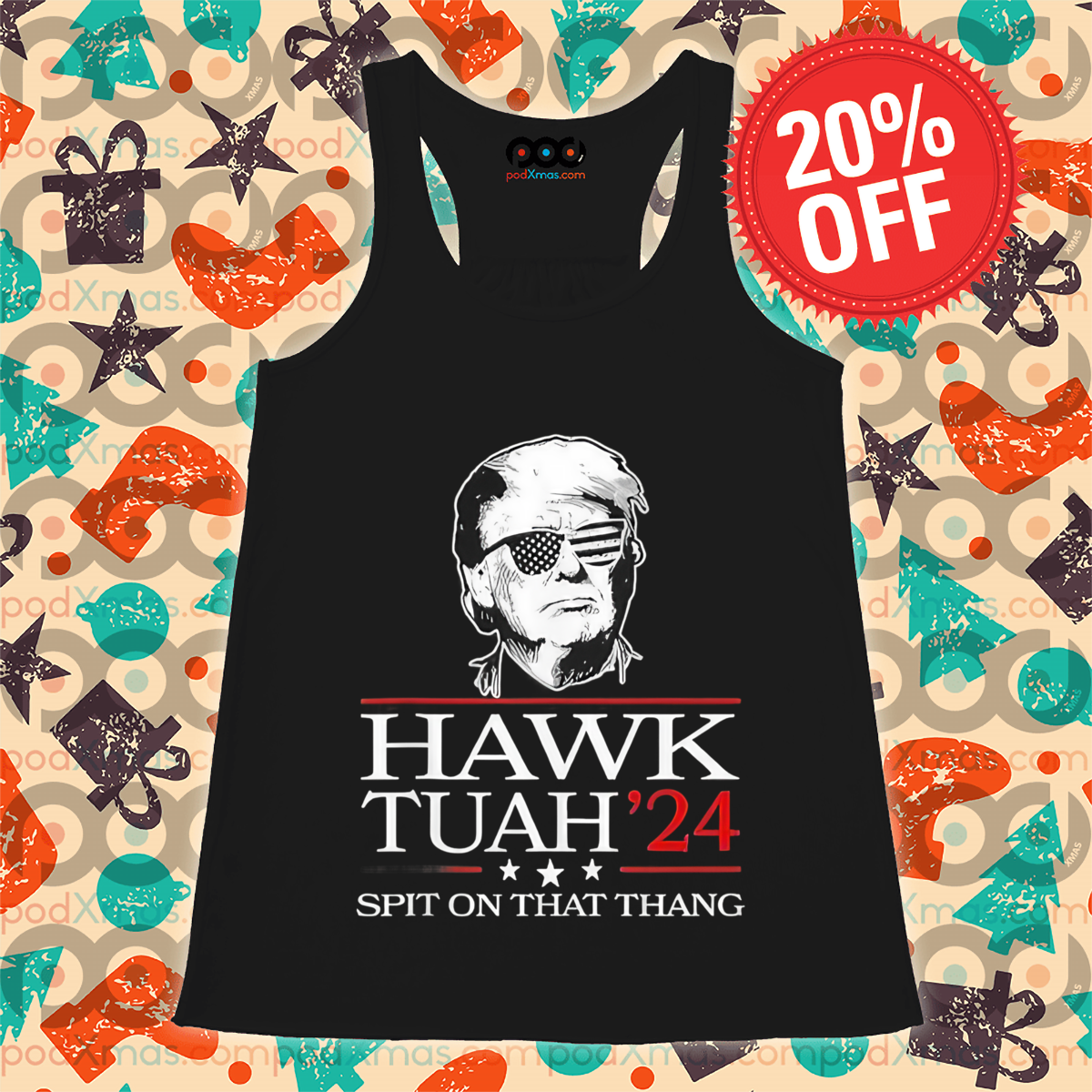 Donald Trump Hawk Tuah 24 Spit On That Thang 2024 Shirt