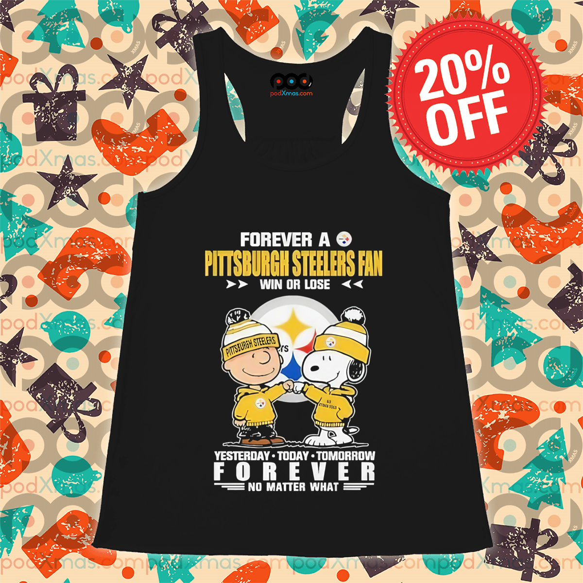 Snoopy Forever A Pittsburgh Steelers Fan Win Or Lose Yesterday Today Tomorrow Forever Shirt