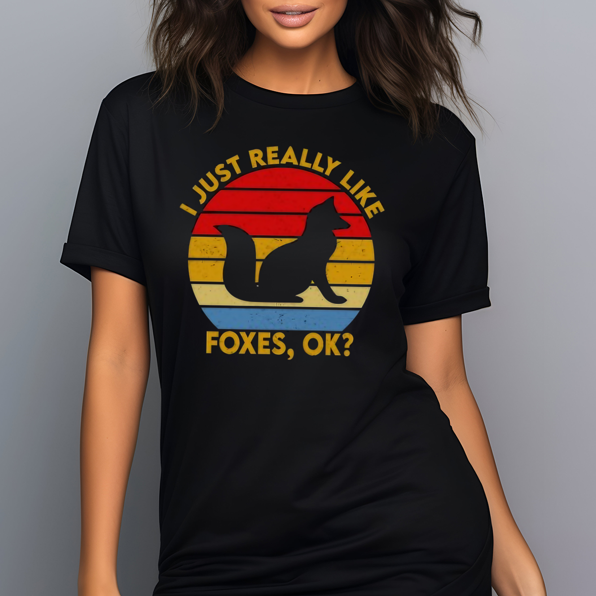 I Just Really Like Foxes Ok Vintage Shirt