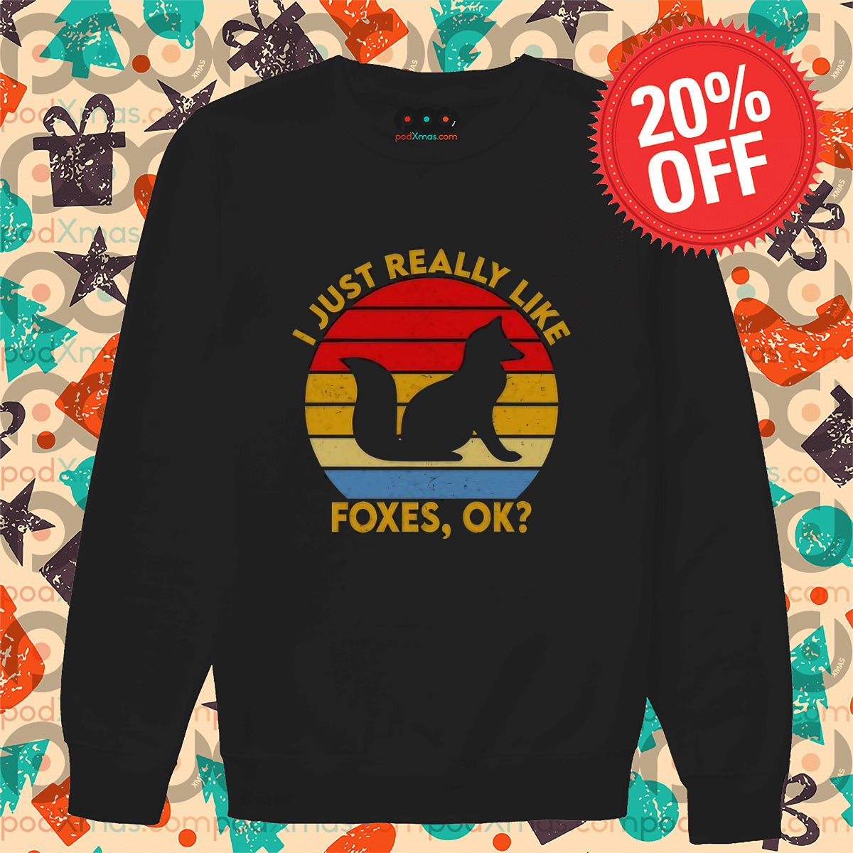 I Just Really Like Foxes Ok Vintage Shirt