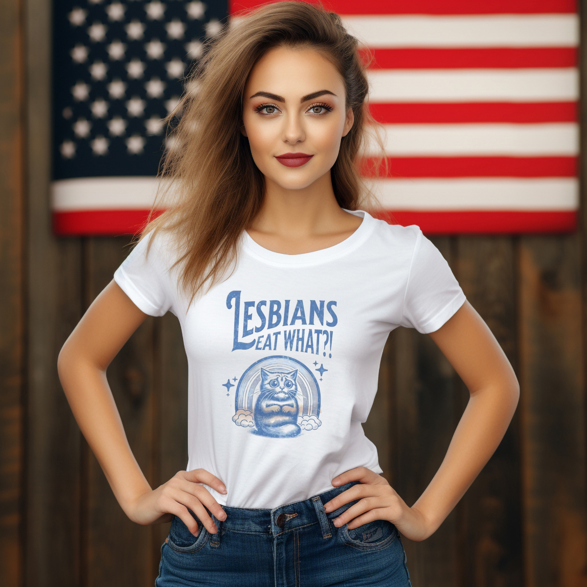 Lesbians Eat What Cat Scared Shirt