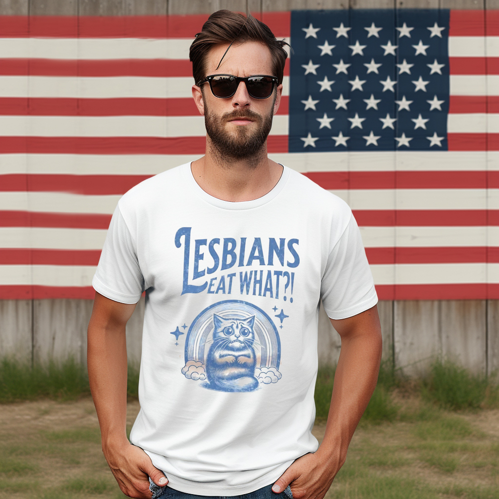 Lesbians Eat What Cat Scared Shirt