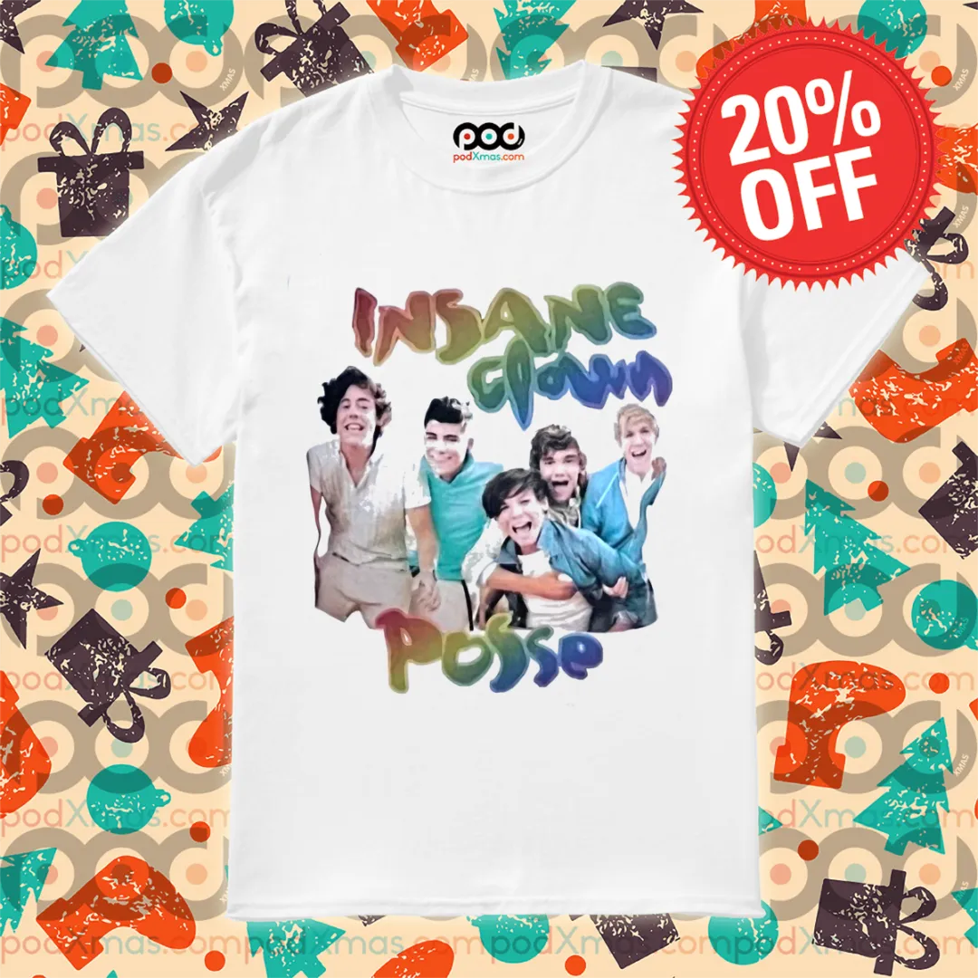 One Direction Insane Clown Posse Shirt