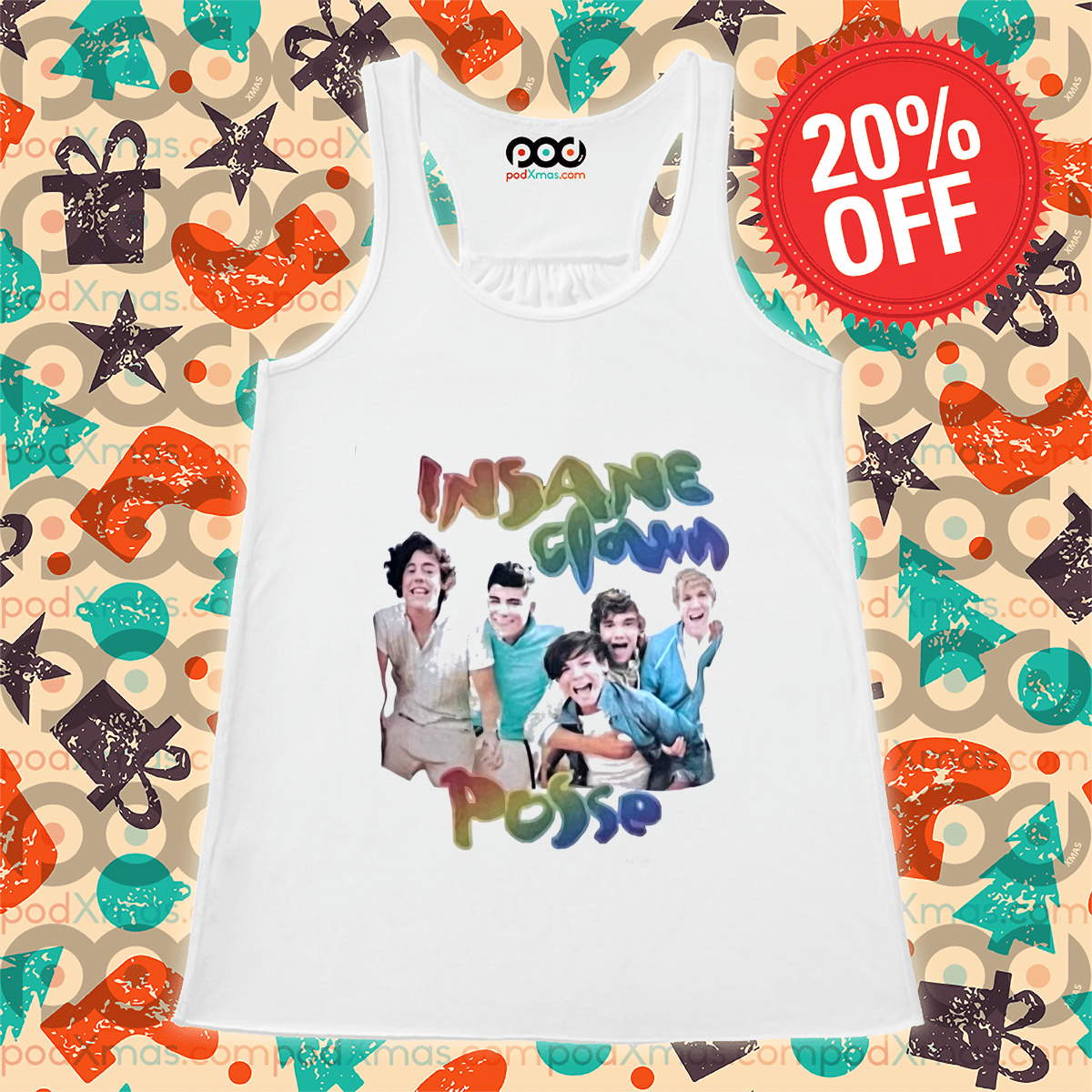 One Direction Insane Clown Posse Shirt