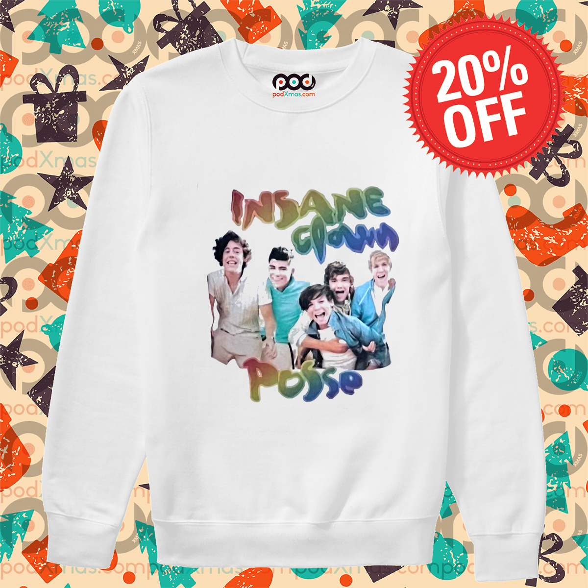 One Direction Insane Clown Posse Shirt