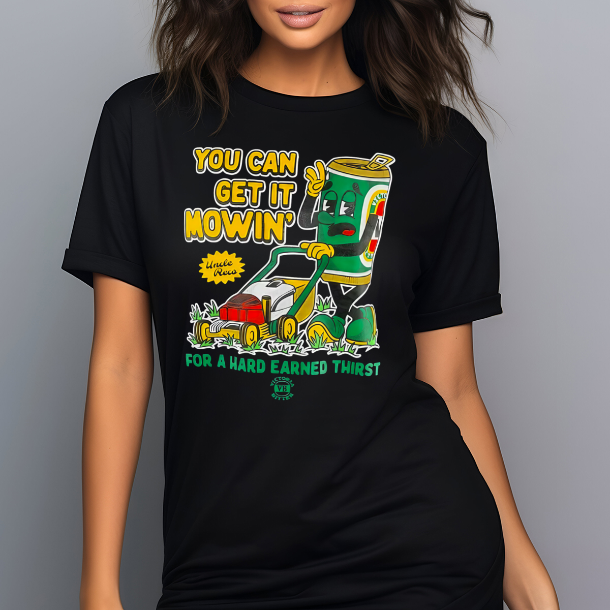You Can Get It Mowin' Uncle Reco For Hard Earned Thirst Shirt