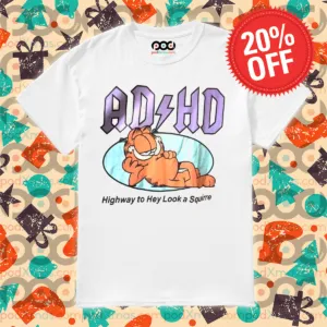 Garfield AD HD Highway To Hey Look A Squirre 2024 Shirt