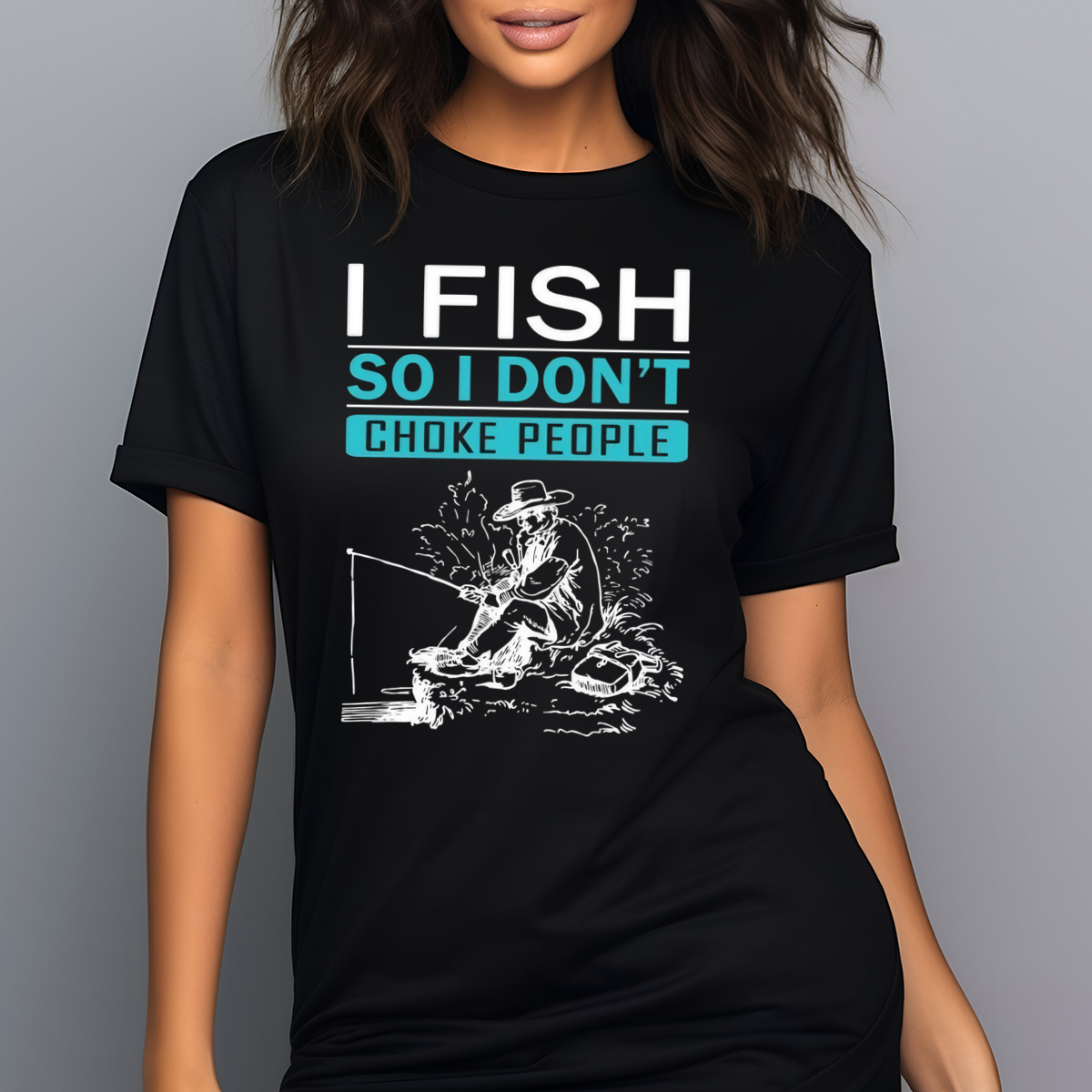 I Fish So I Don't Choke People Shirt