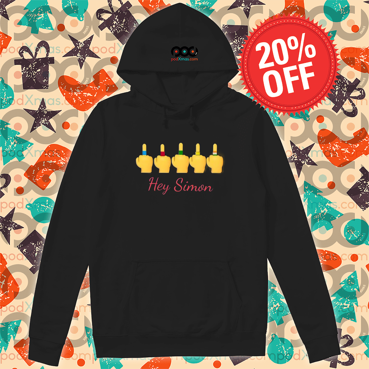 Middle Finger Hey Simon Say No To Simon Cowell Shirt