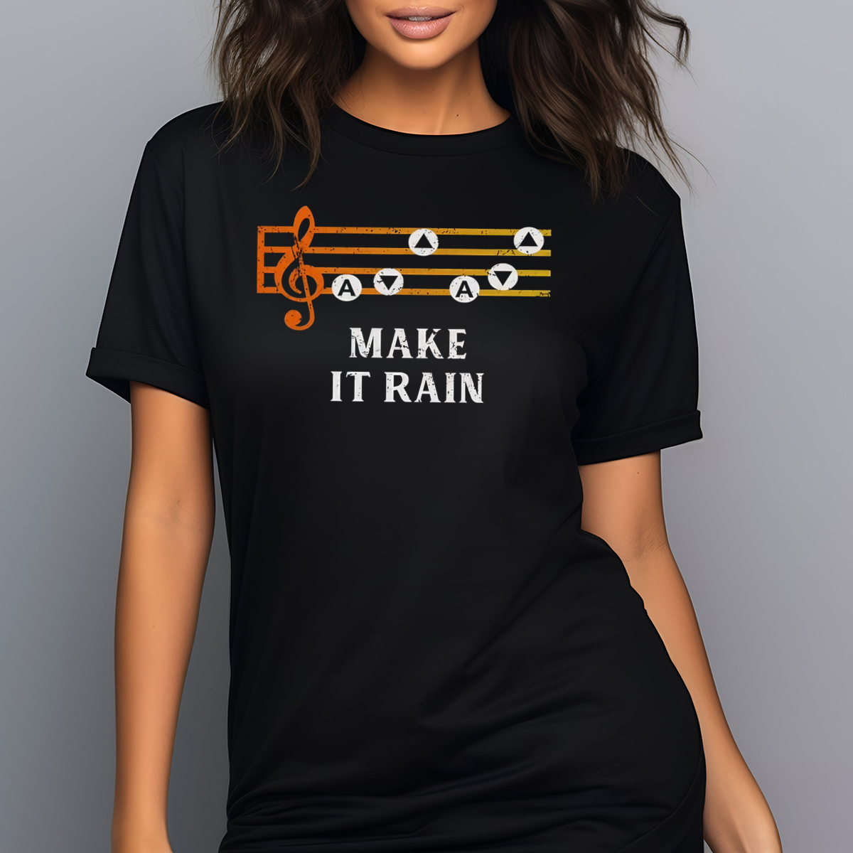 Music Frame Make It Rain Vintage Shirt