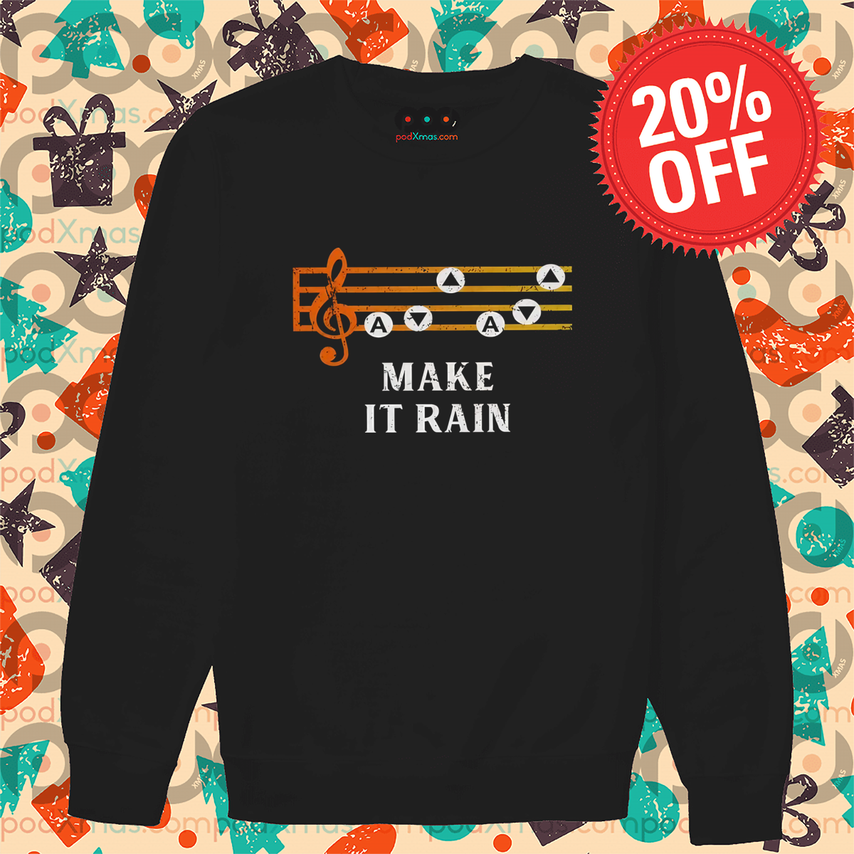 Music Frame Make It Rain Vintage Shirt