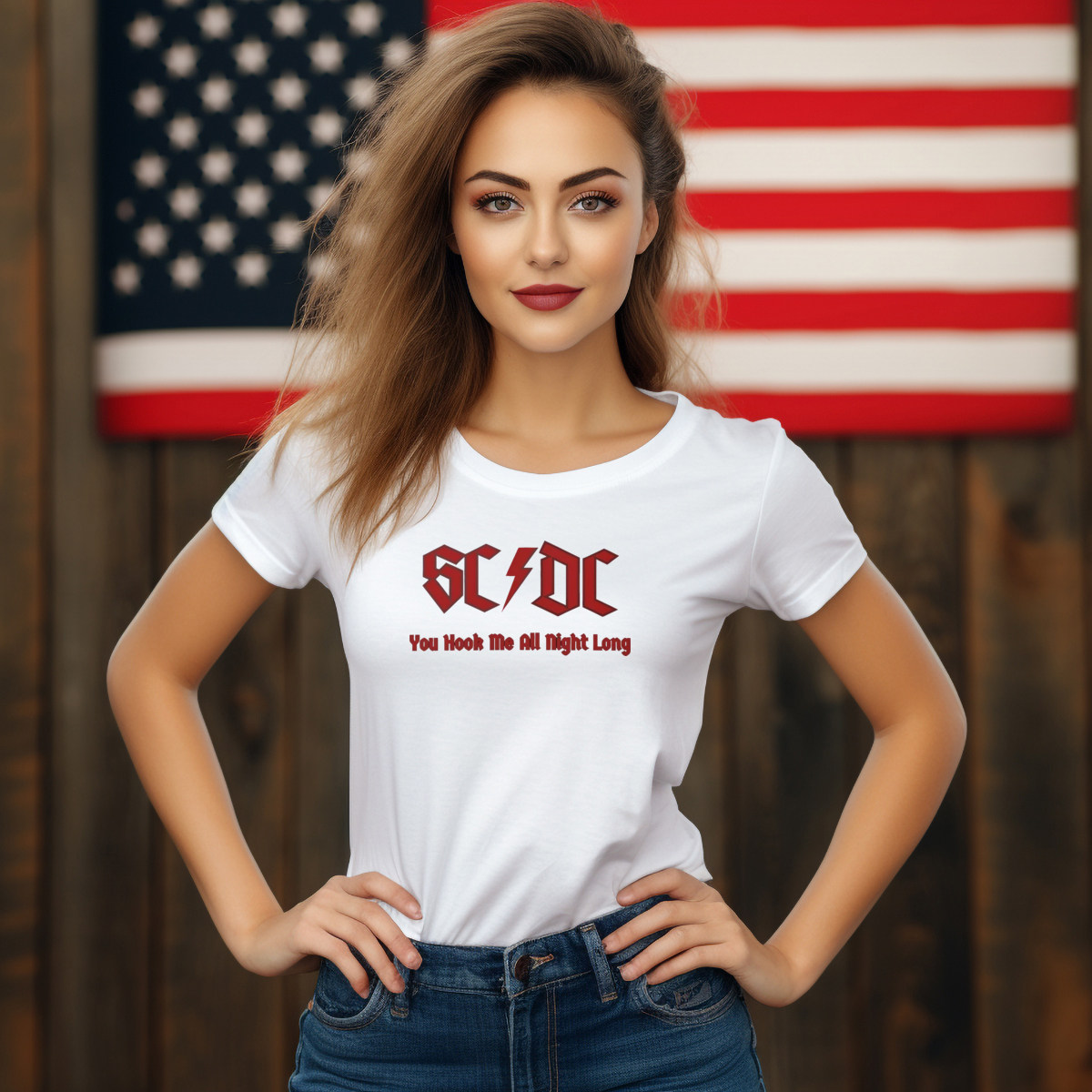 SC DC You Hook Me All Night Long Shirt