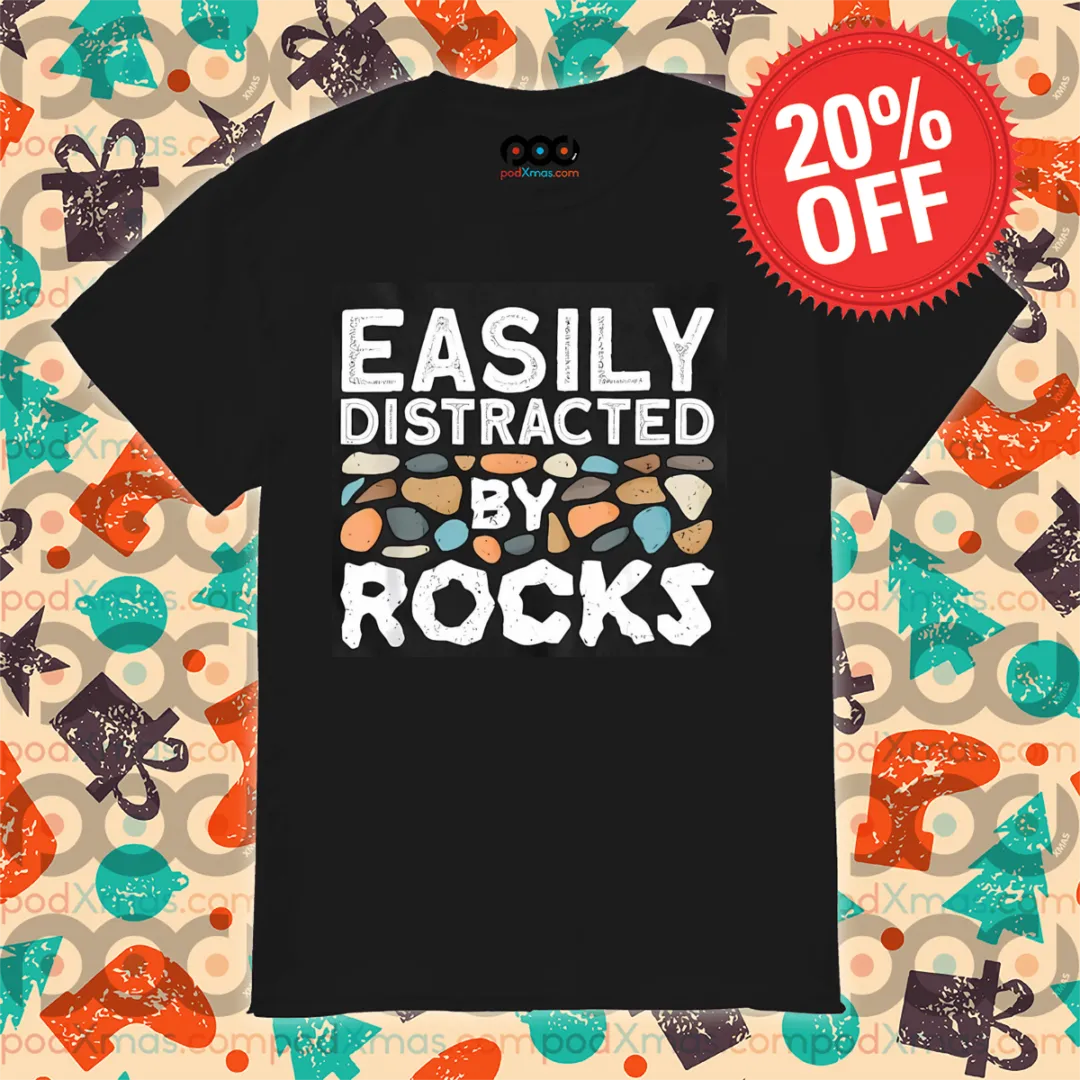 Easily Distracted By Rock Vintage 2024 Shirt
