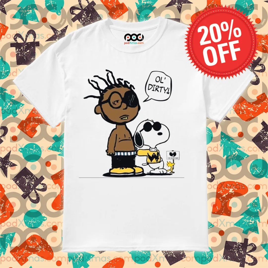 Black Guys Il Dirty Snoopy Wu Tang Clan For Everybody Shirt