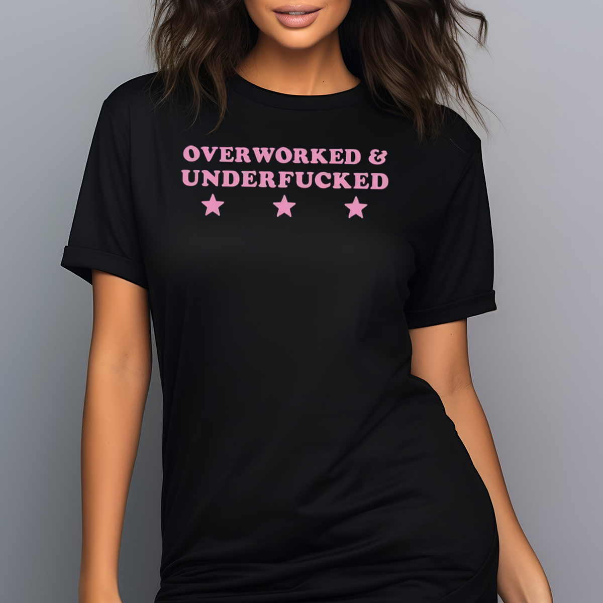 Over Worked And Underfucked 2024 Shirt