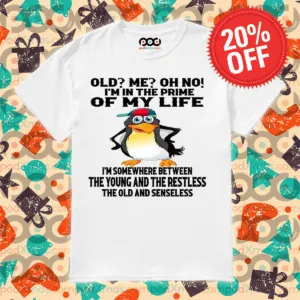 Old Me Oh No I'm In The Prime Of My Life I'm Somewhere Between The Young And The Restless Shirt