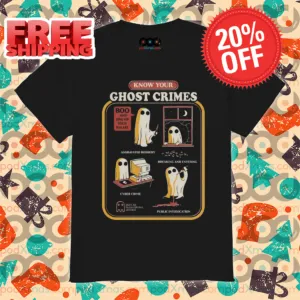 Know Your Ghost Crimes Boo And Give Me Your Wallet Shirt