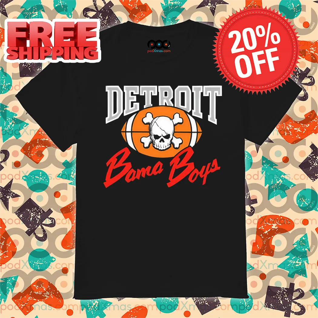 Skull Detroit Bama Boys Shirt