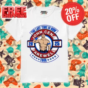 The Last Time Is Now John Cena Farewell Tour 2025 Shirt