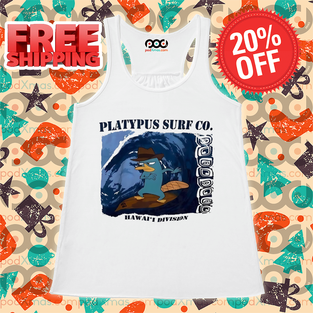 Perry Platypus Surf Co Hawaii Division Shirt
