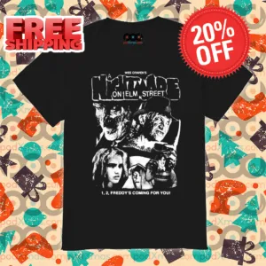 Freddy Krueger Wes Craven's Nightmare On Elm Street Shirt