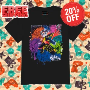 Splatoon Characters Colorful 2024 Shirt