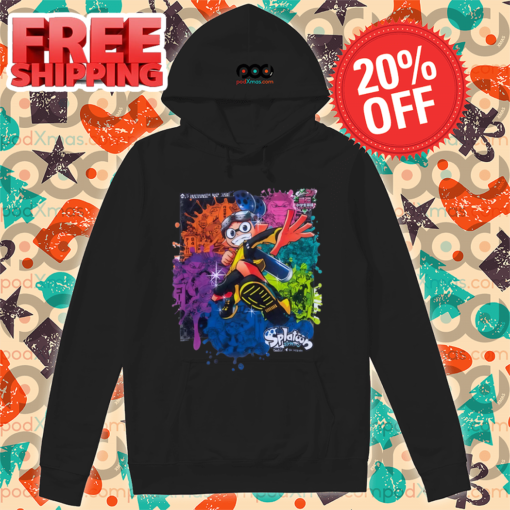 Splatoon Characters Colorful 2024 Shirt