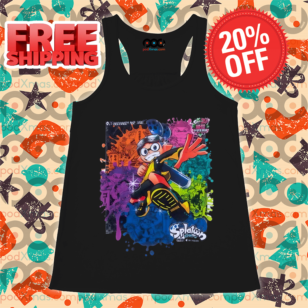 Splatoon Characters Colorful 2024 Shirt