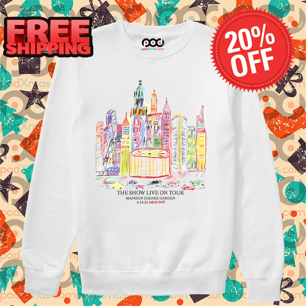 The Show Live On Tour Madison Square Garden Shirt The Show Live On Tour Madison Square Garden Shirt