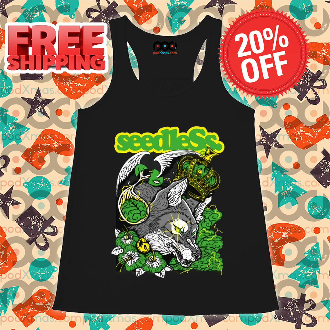 King Wolf Seedless Crown Brain Shirt
