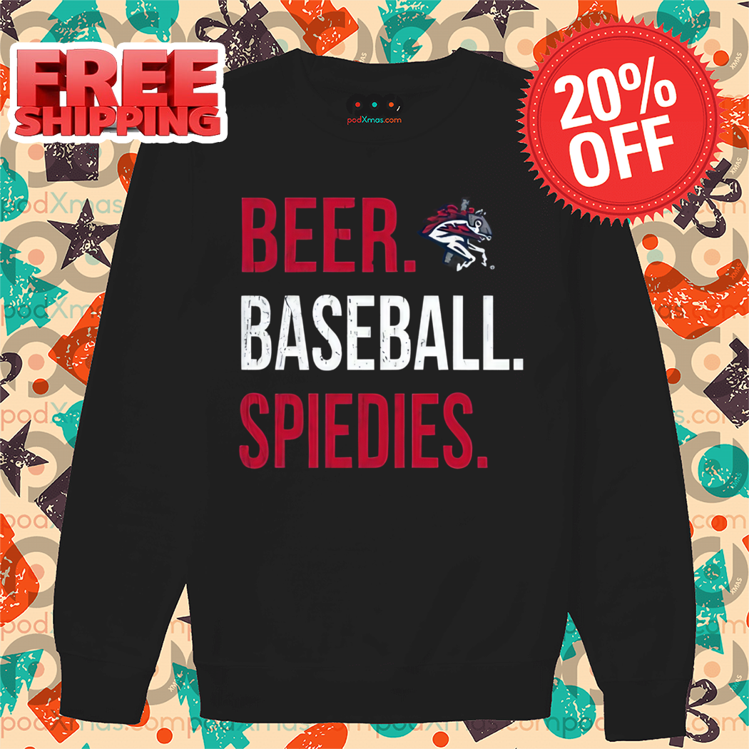 Binghamton Rumble Ponies Beer Baseball Spiedies Vintage Shirt