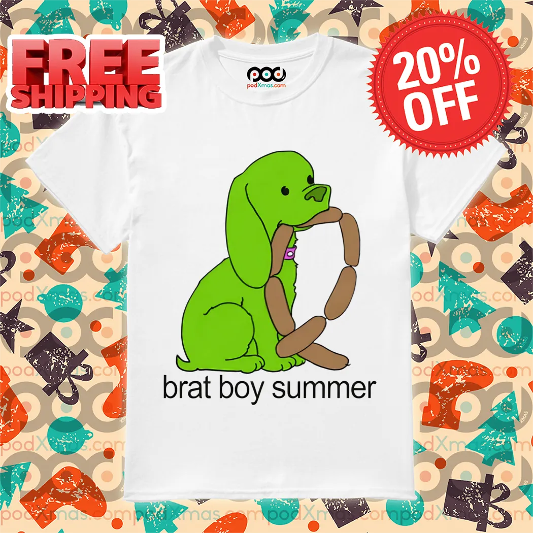 Green Dog Brat Boy Summer 2024 Shirt