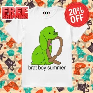 Green Dog Brat Boy Summer 2024 Shirt