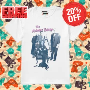 The Addams Family All Characters Vintage Shirt