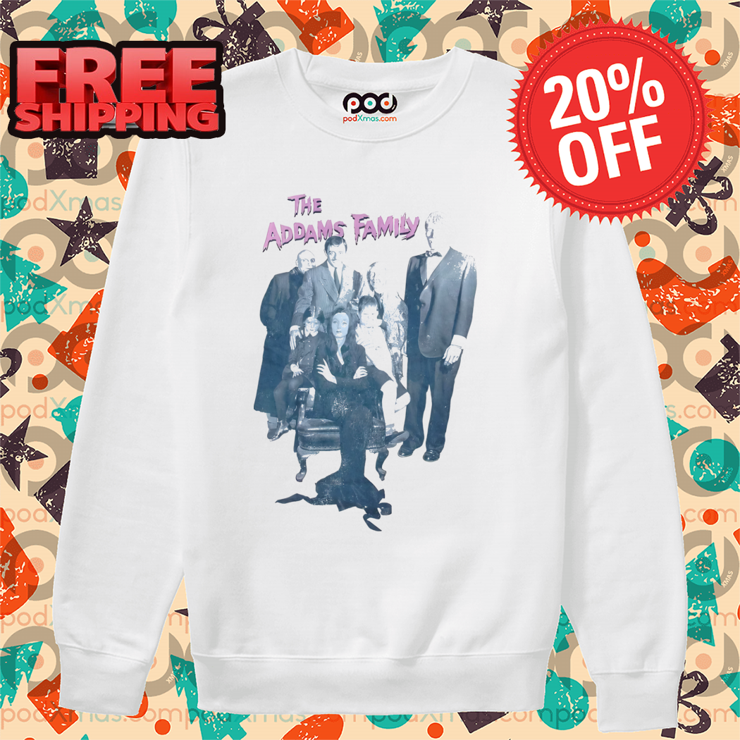 The Addams Family All Characters Vintage Shirt
